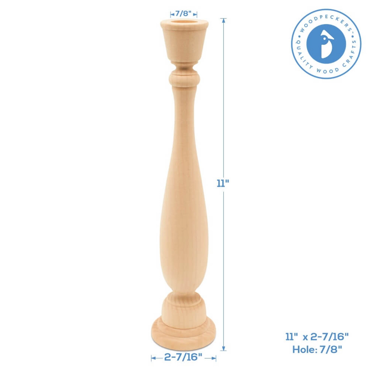 Wood Candle Sticks