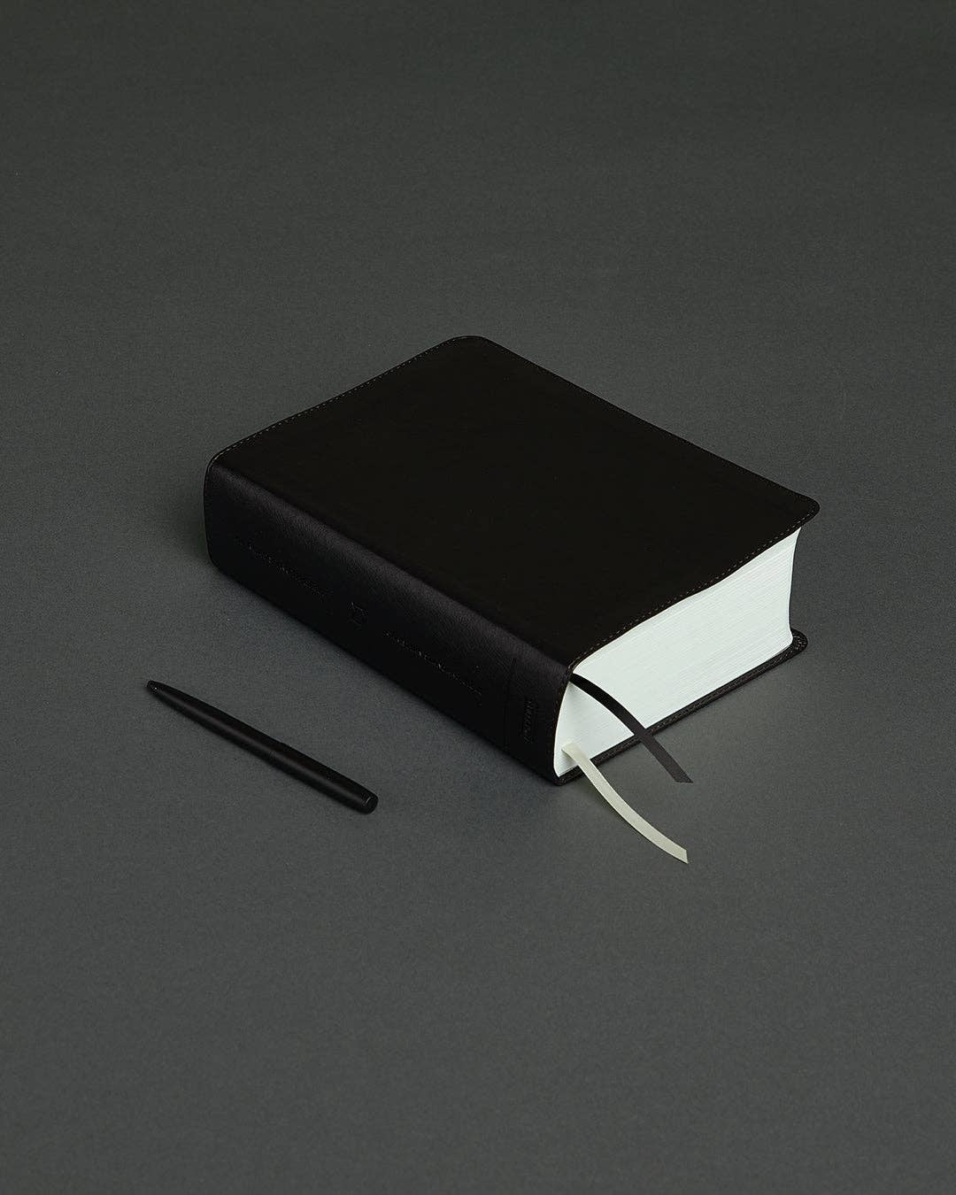 He Reads Truth Bible, Black LeatherTouch