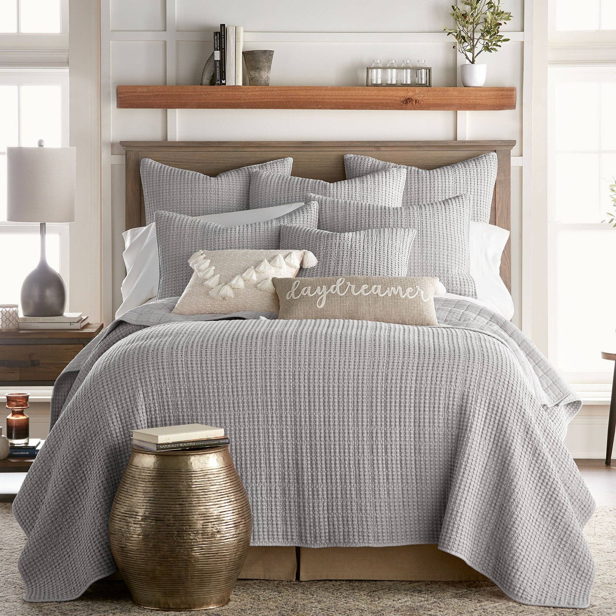 Mills Waffle Quilt Set