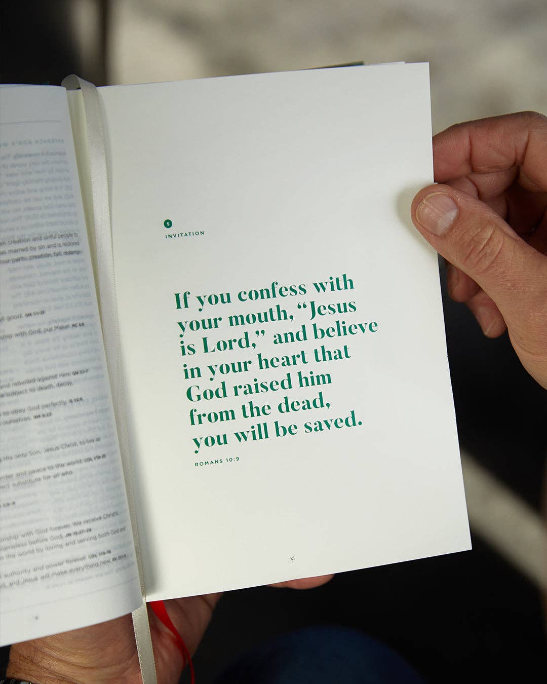 He Reads Truth Bible, Black LeatherTouch