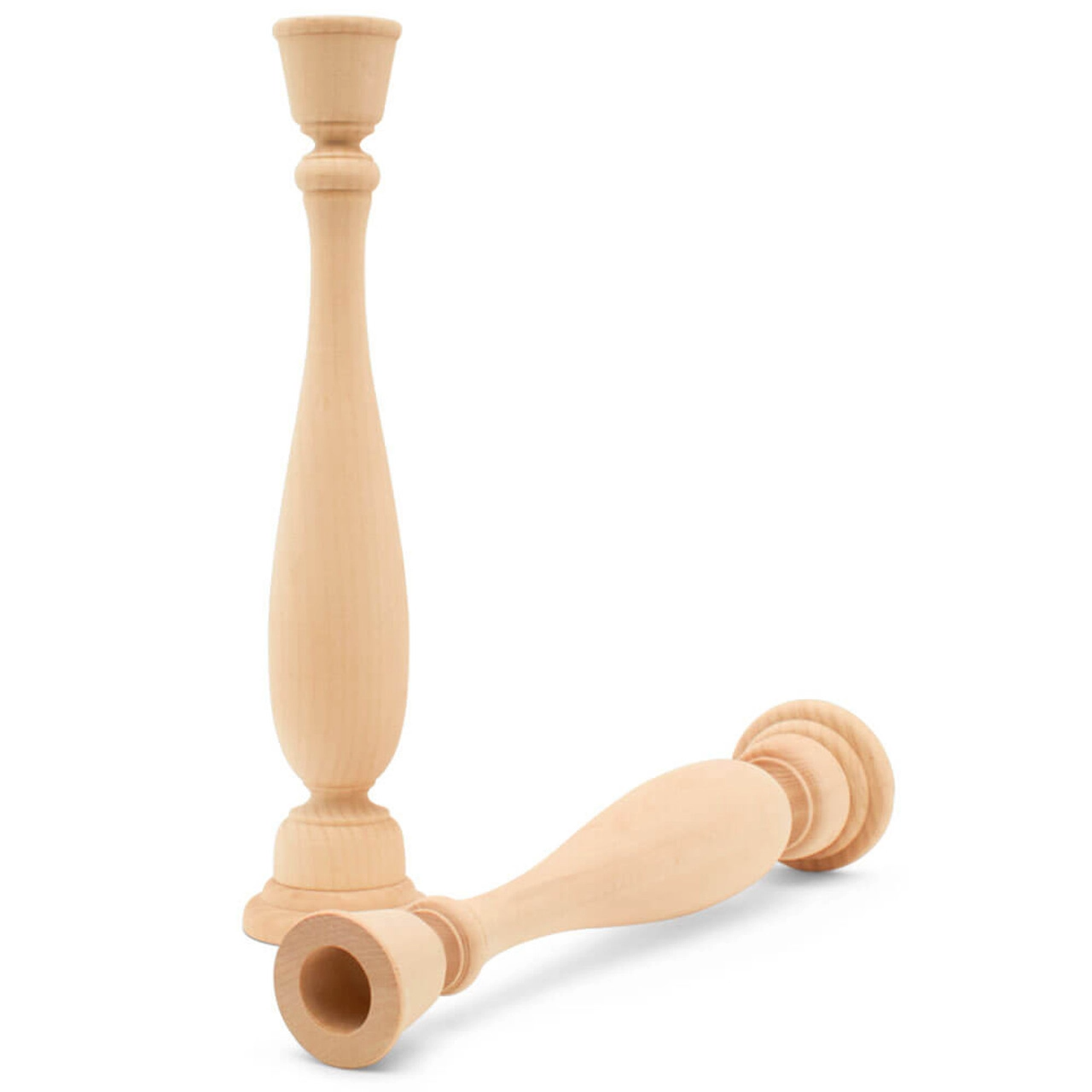 Wood Candle Sticks