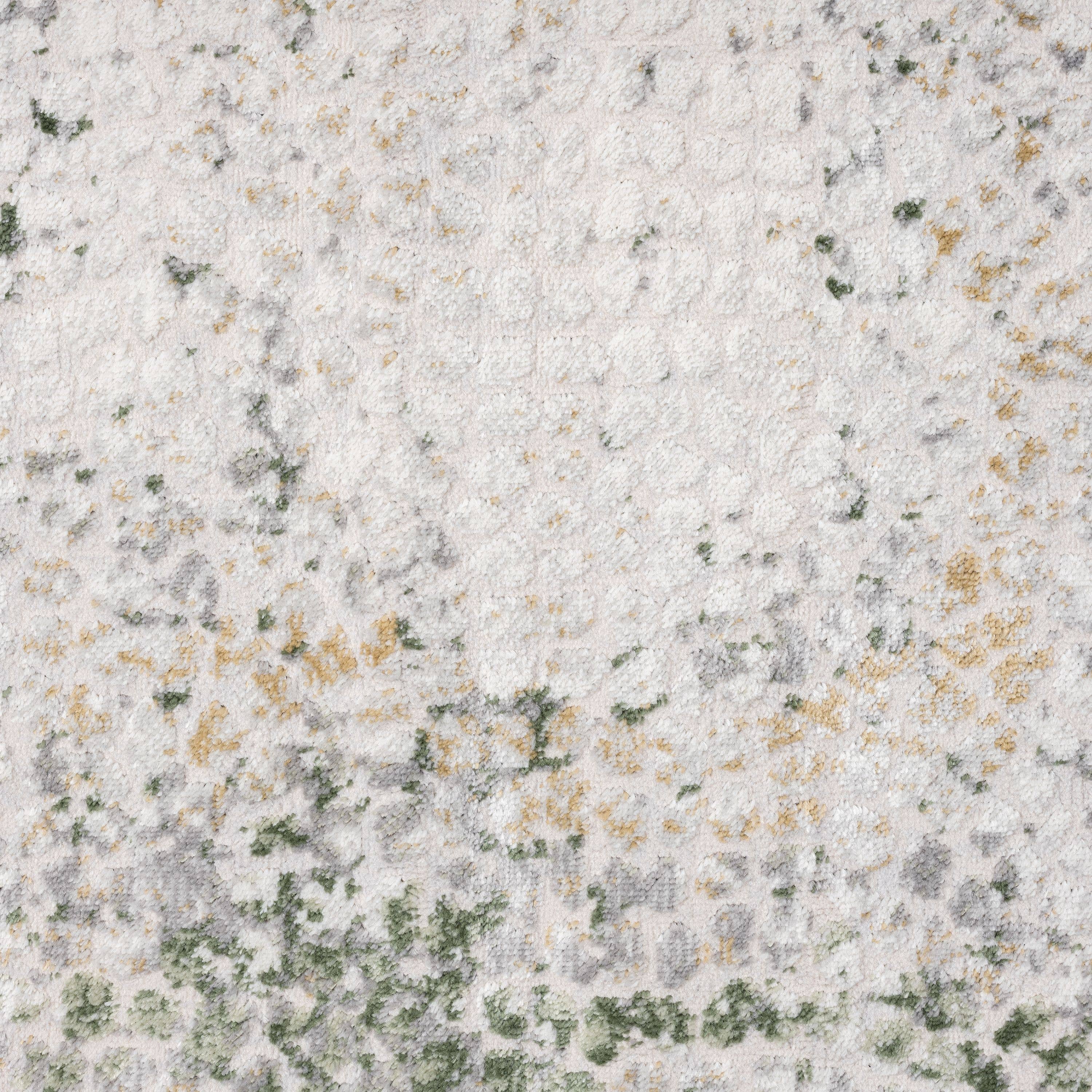 Atlas  - Contemporary Grey Green Area Rug
