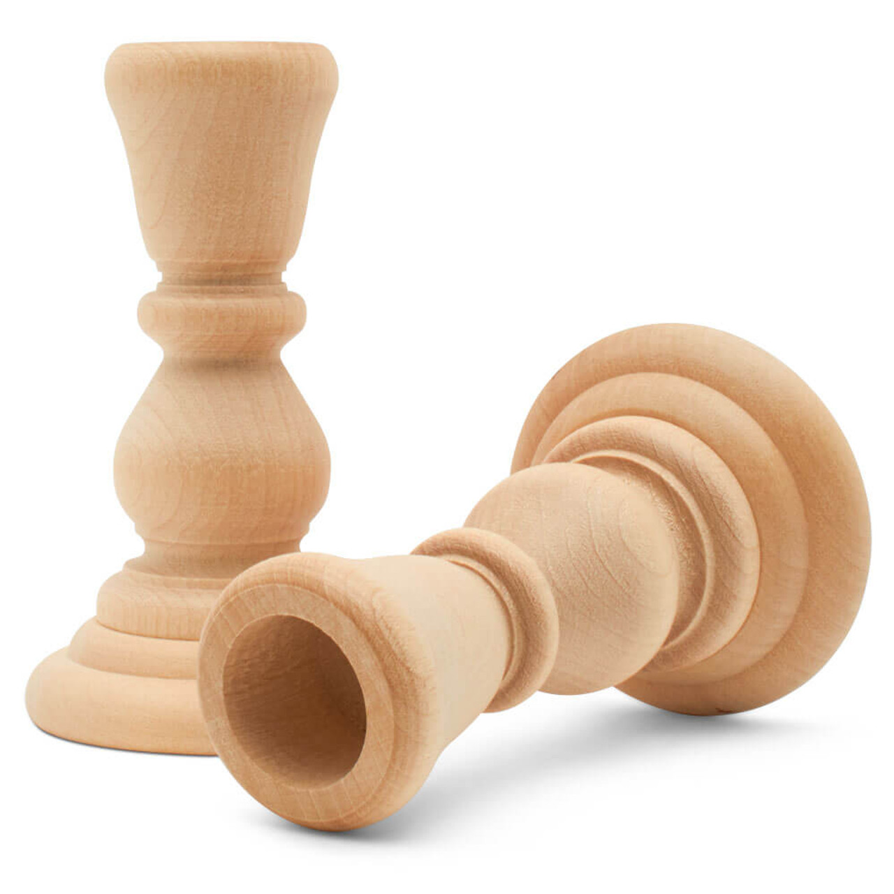 Wood Candle Sticks