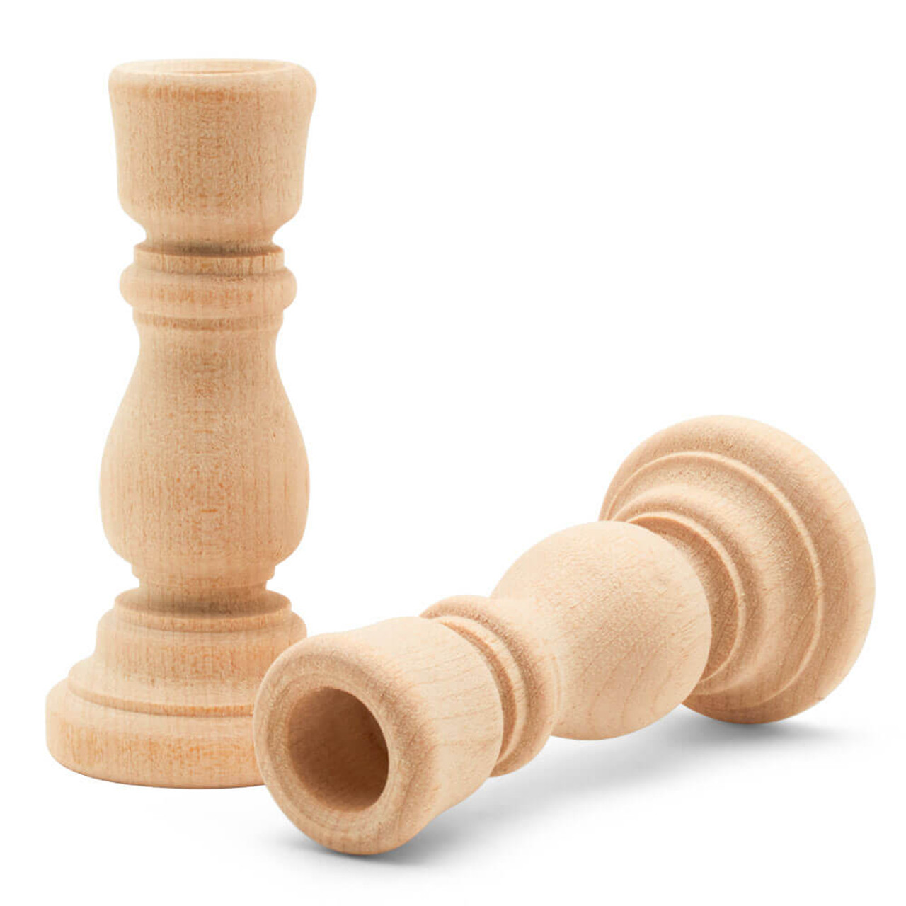 Wood Candle Sticks