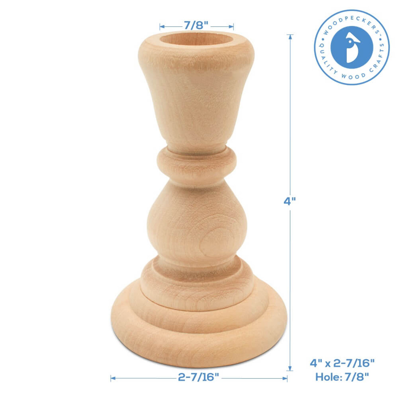 Wood Candle Sticks