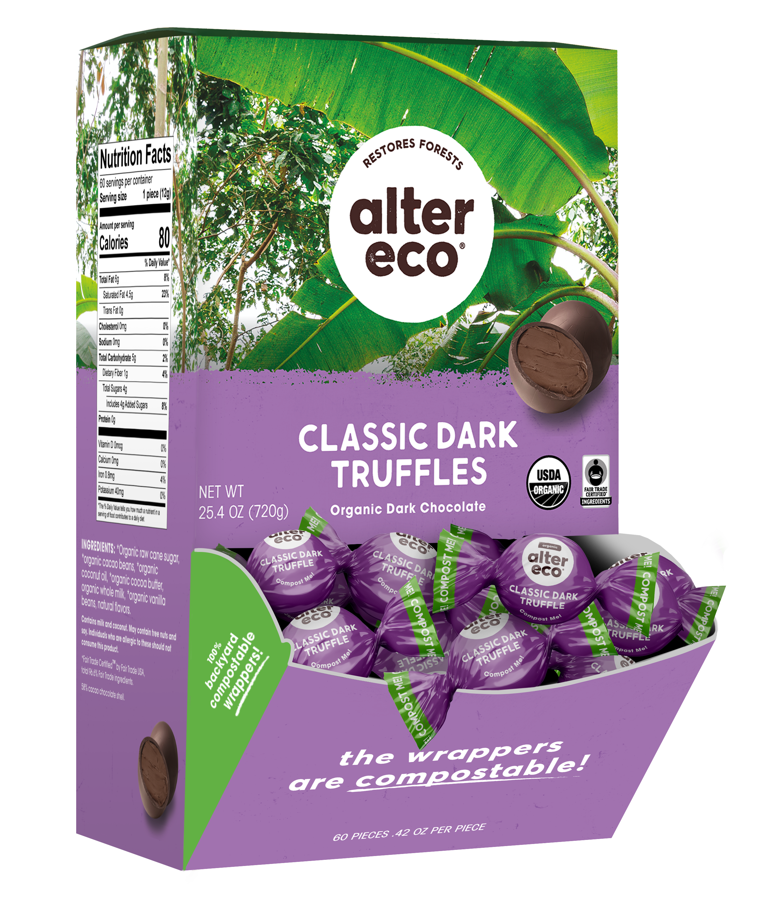 Classic Dark Truffles Chocolate | Sold Each
