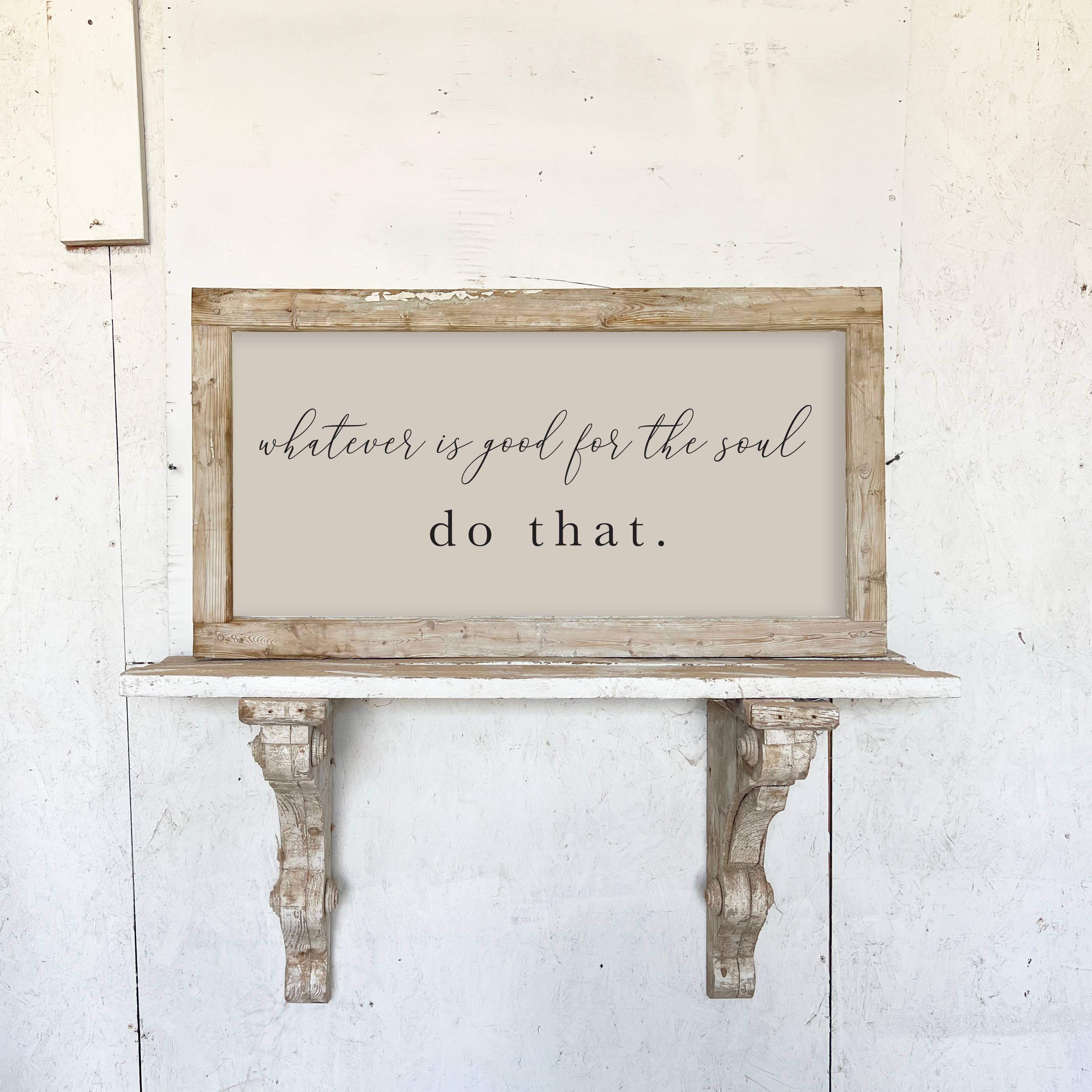 Short & Wide Holland Window - Whatever is Good for the Soul