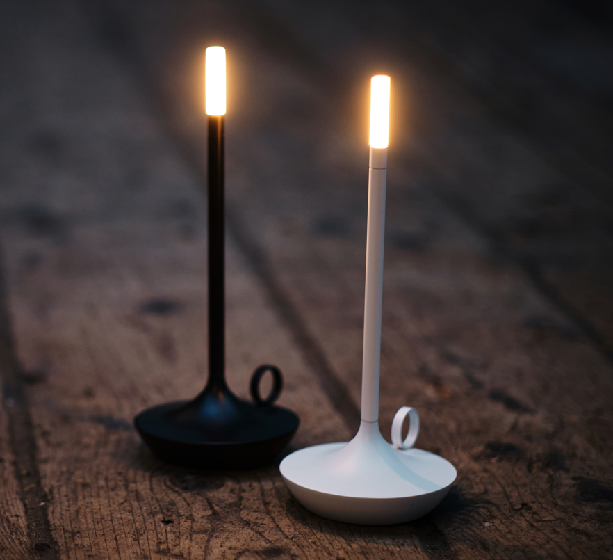 GRAYPANTS Wick Portable Rechargeable Lamp | Tall