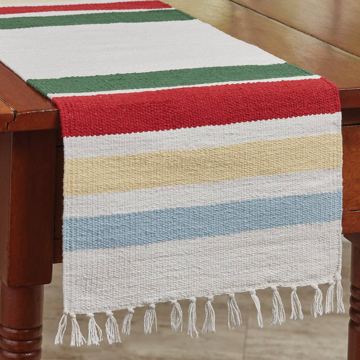 Camp Stripe Table Runner 36" L