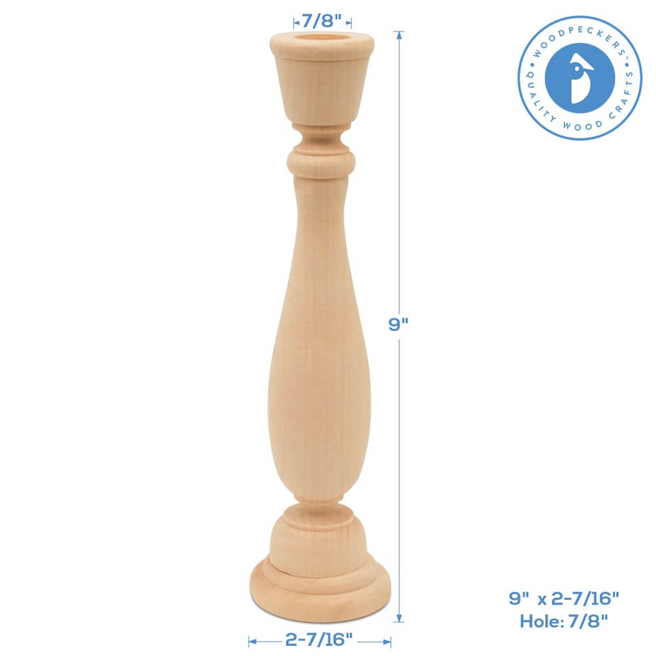 Wood Candle Sticks
