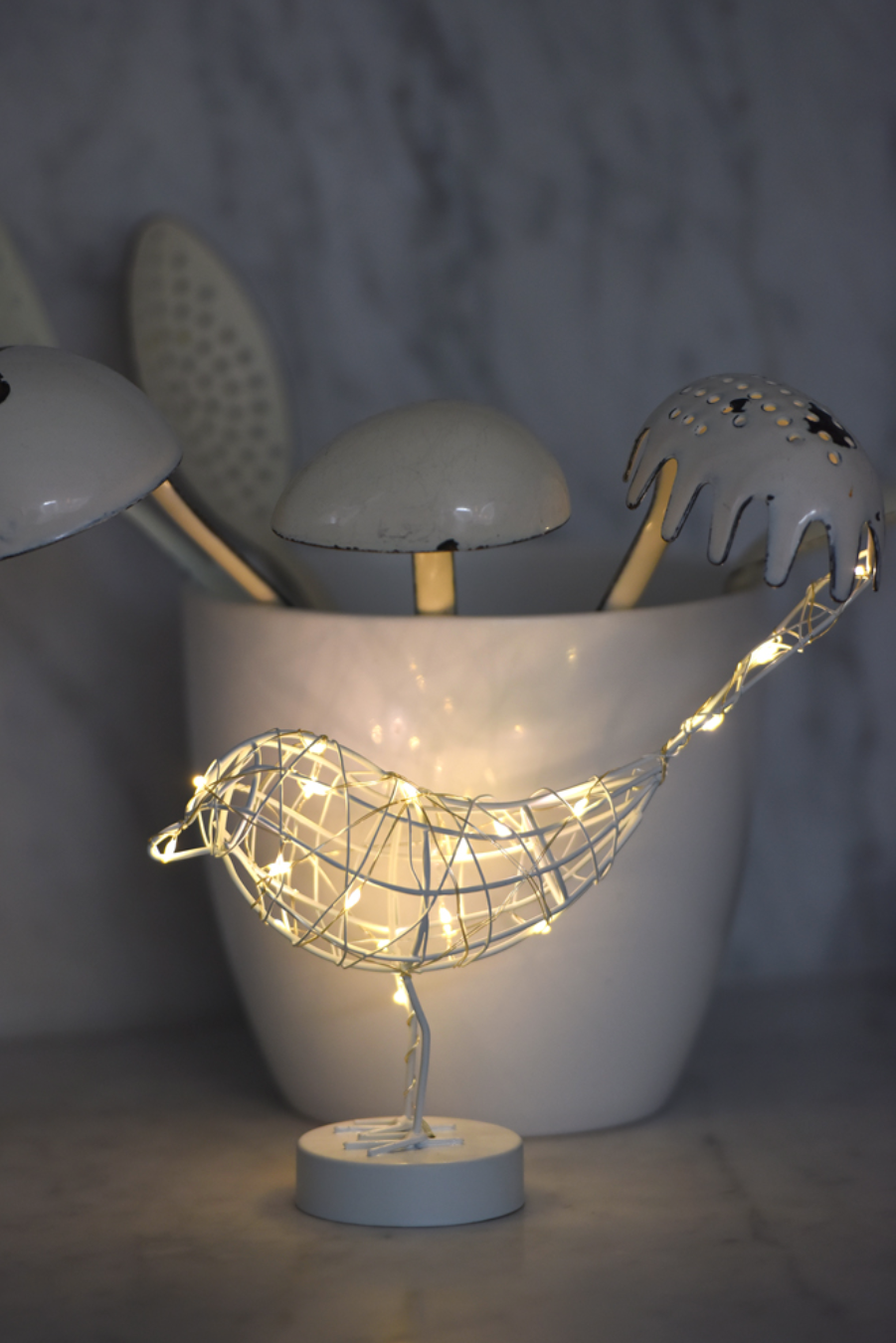 Table Robin Light - Cute LED Ornament