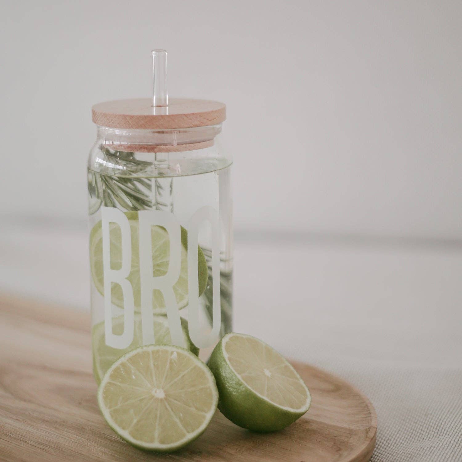 Bro tall drinking glass