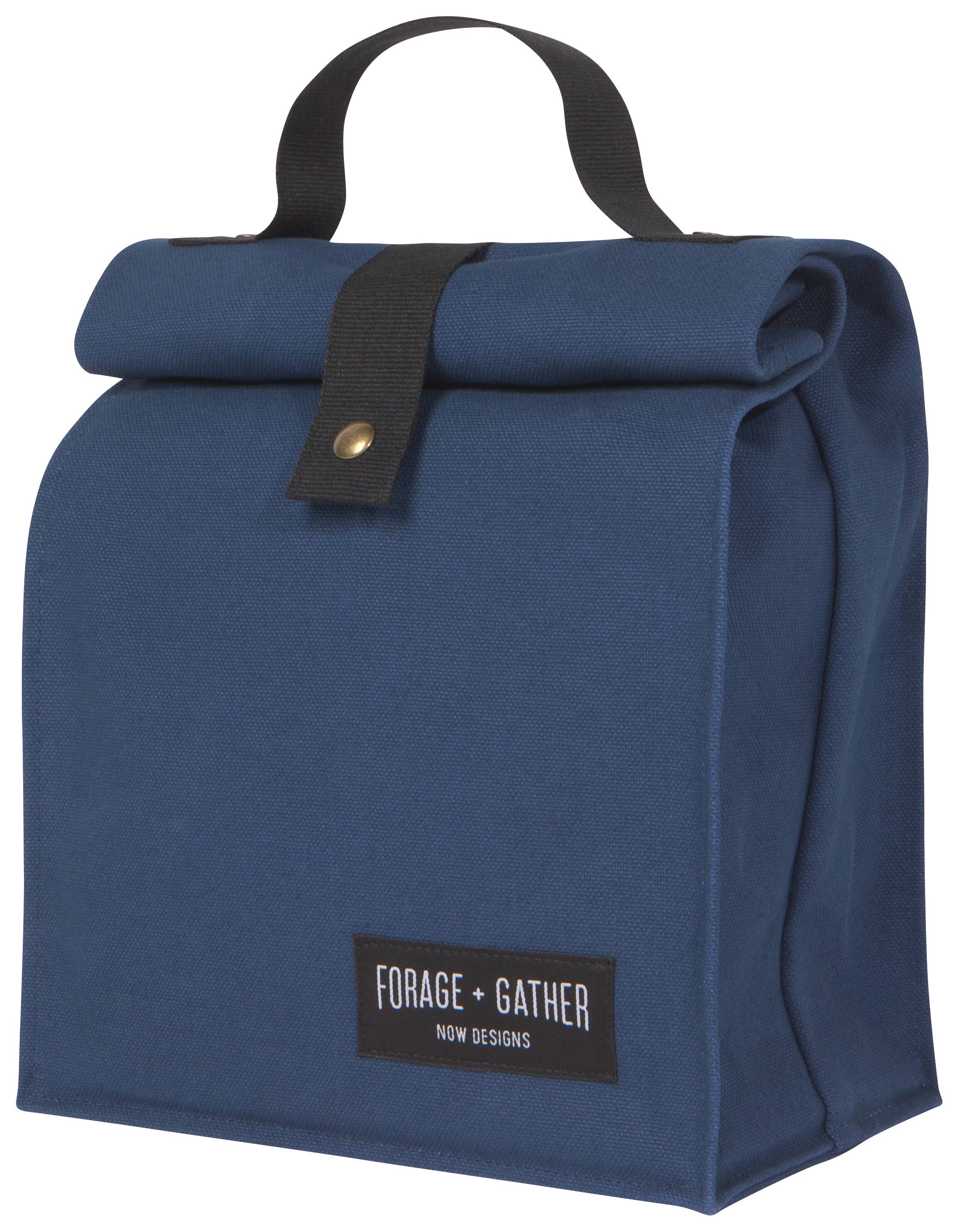 Forage And Gather Blue Lunch Bag