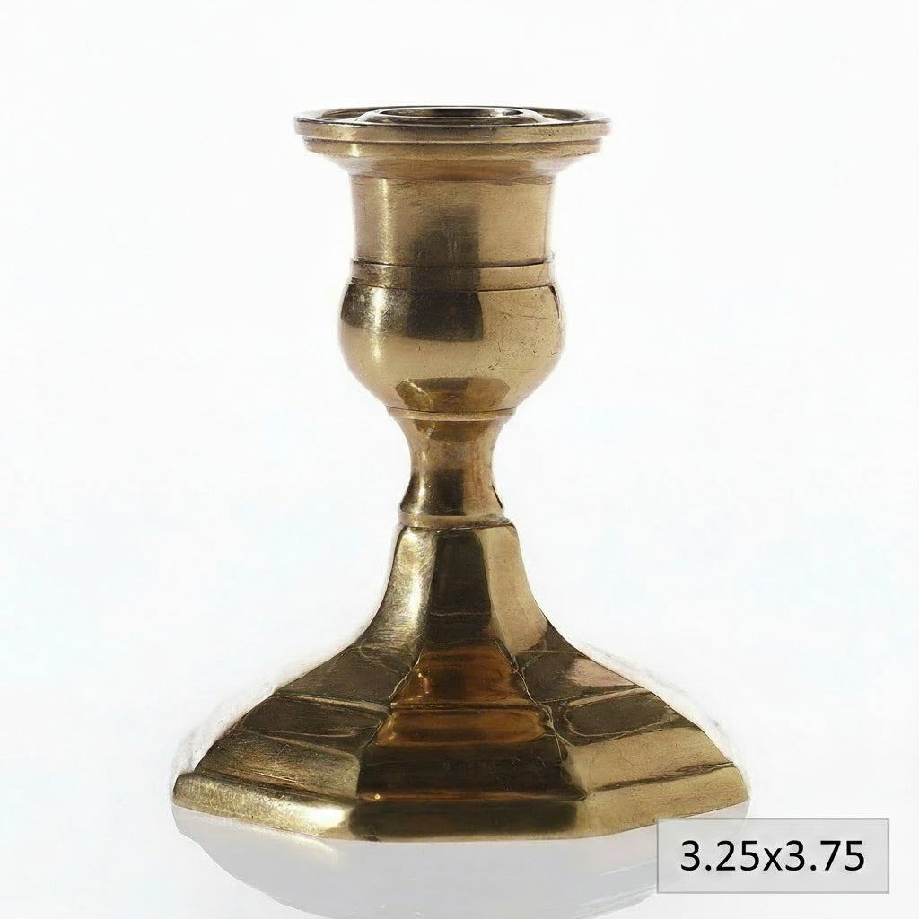 Antique Gold Candlestick