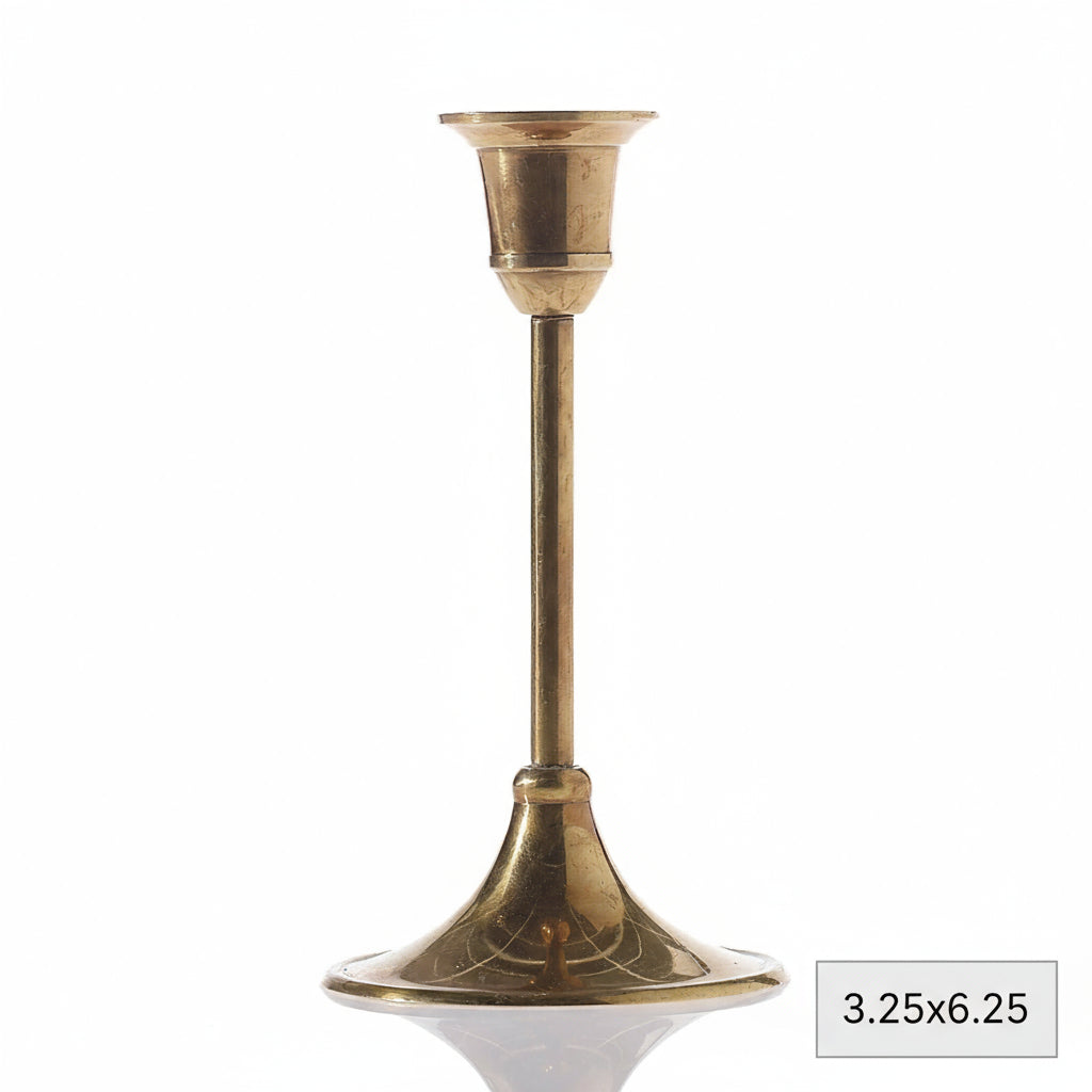 Antique Gold Candlestick