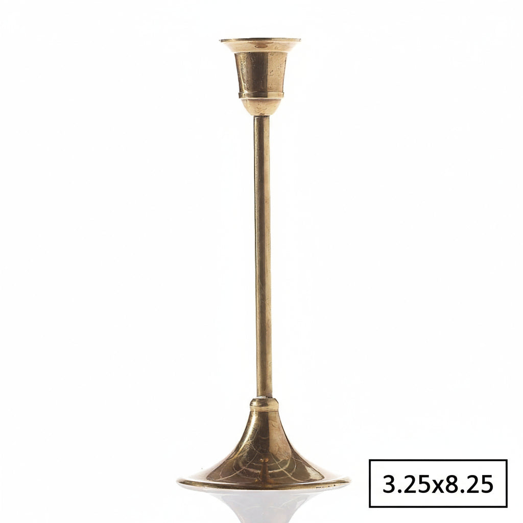 Antique Gold Candlestick